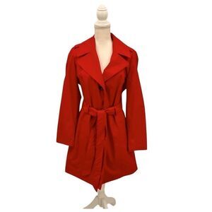 Vintage Lane Bryant jacket Coat Rain Red Size 14/16